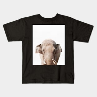 Elephant print, African Safari, Nursery decor, Animal, Kids room, Modern Wall Kids T-Shirt